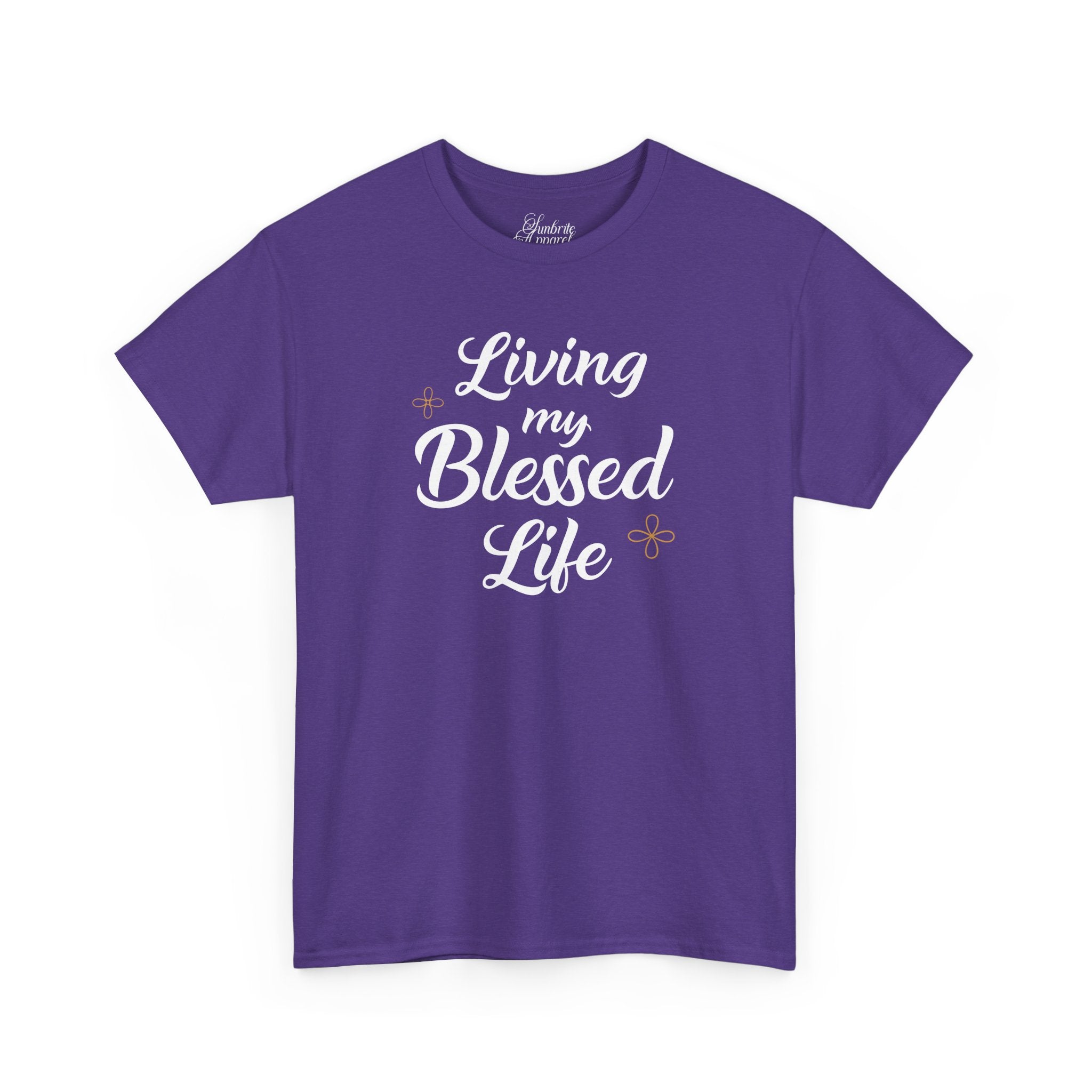 Living My Blessed Life Unisex Cotton Tee