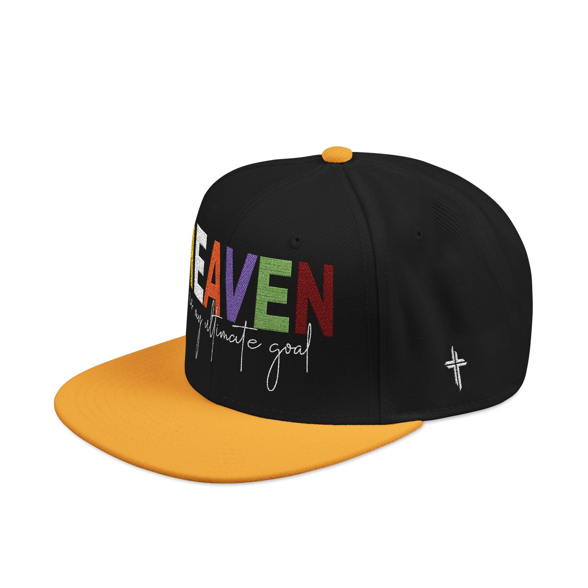 Snapback Cap Heaven is my Ultimate Goal Embroidery Hat