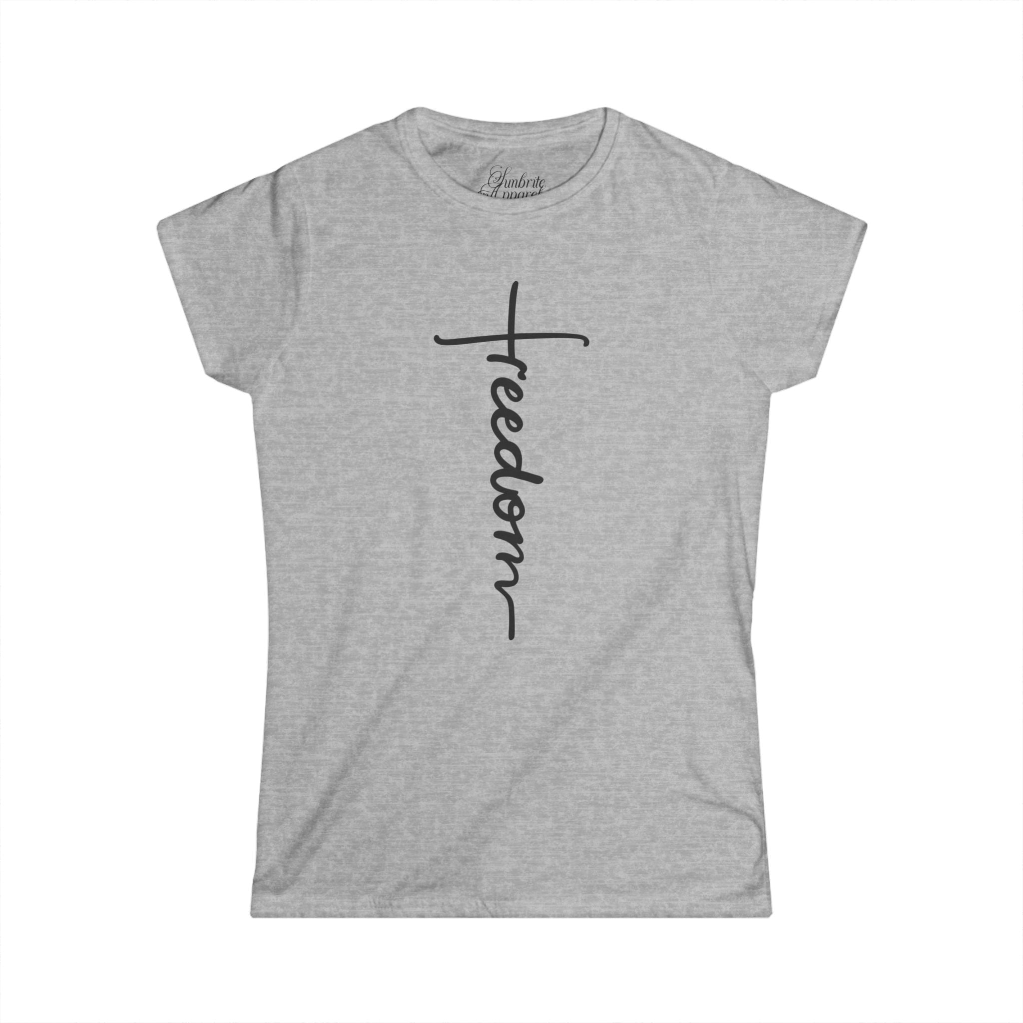 Freedom in Christ – John 8:36 Women's T-Shirt
