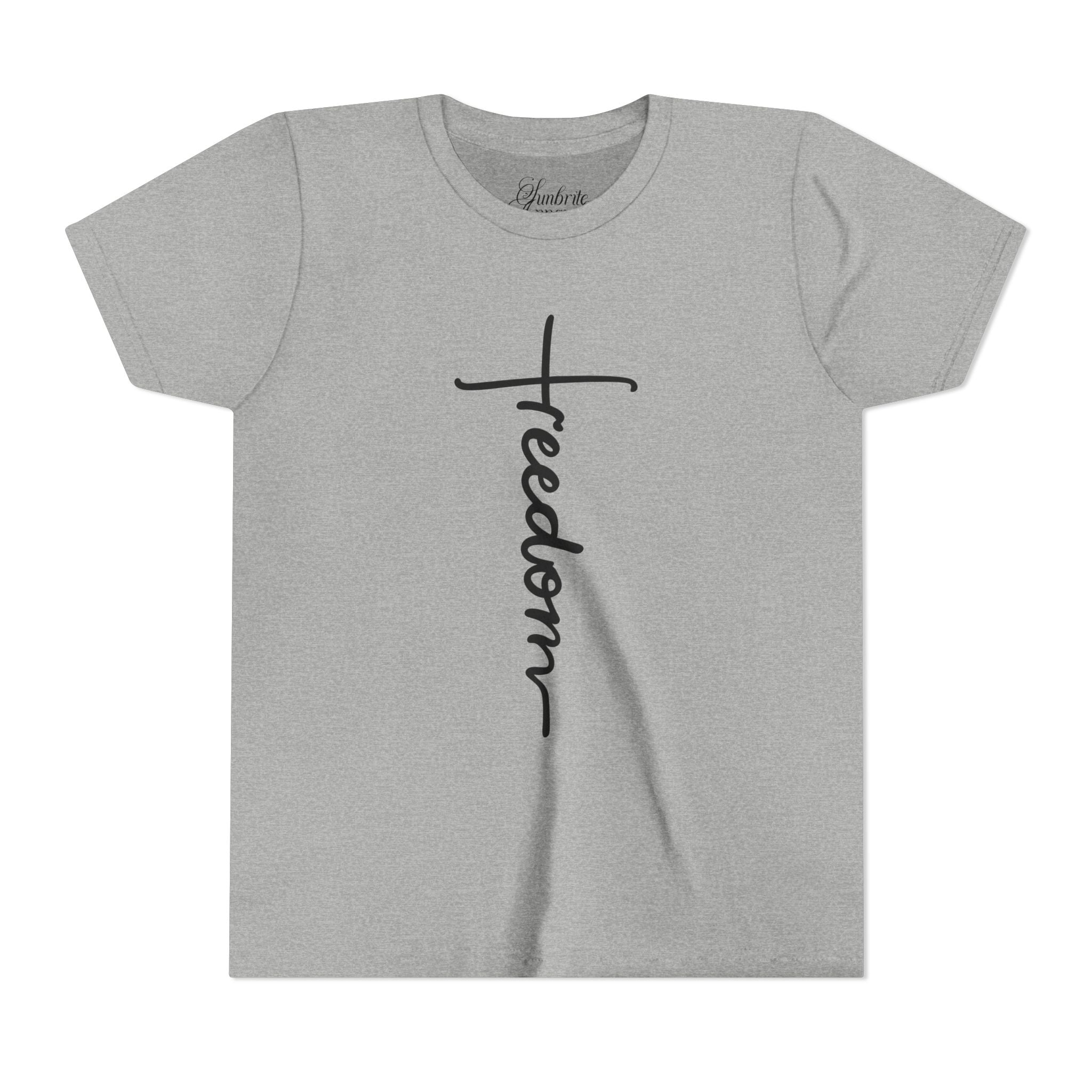 Christian Youth Tee - Freedom in Christ Design