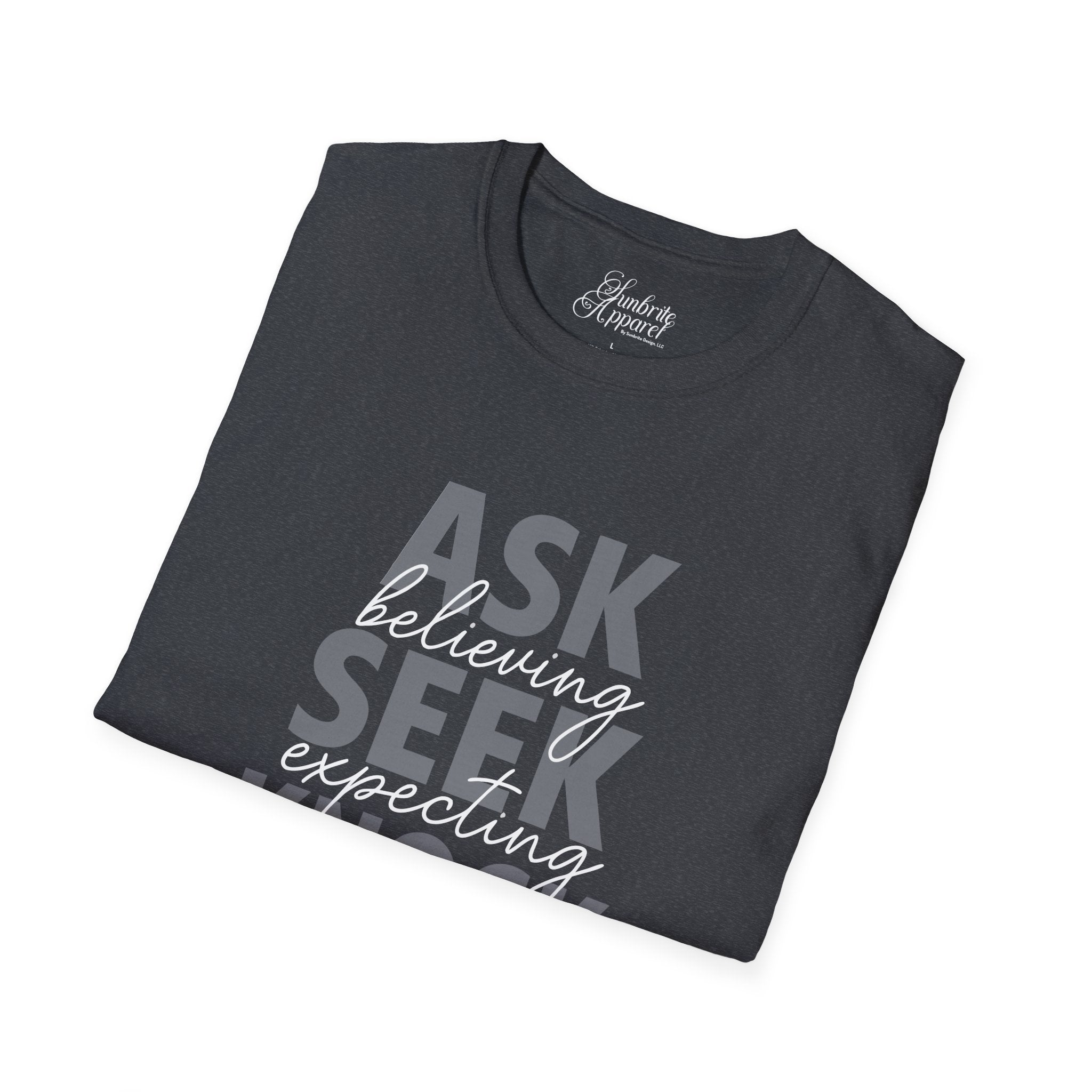 Ask Seek Knock Softstyle T-Shirt