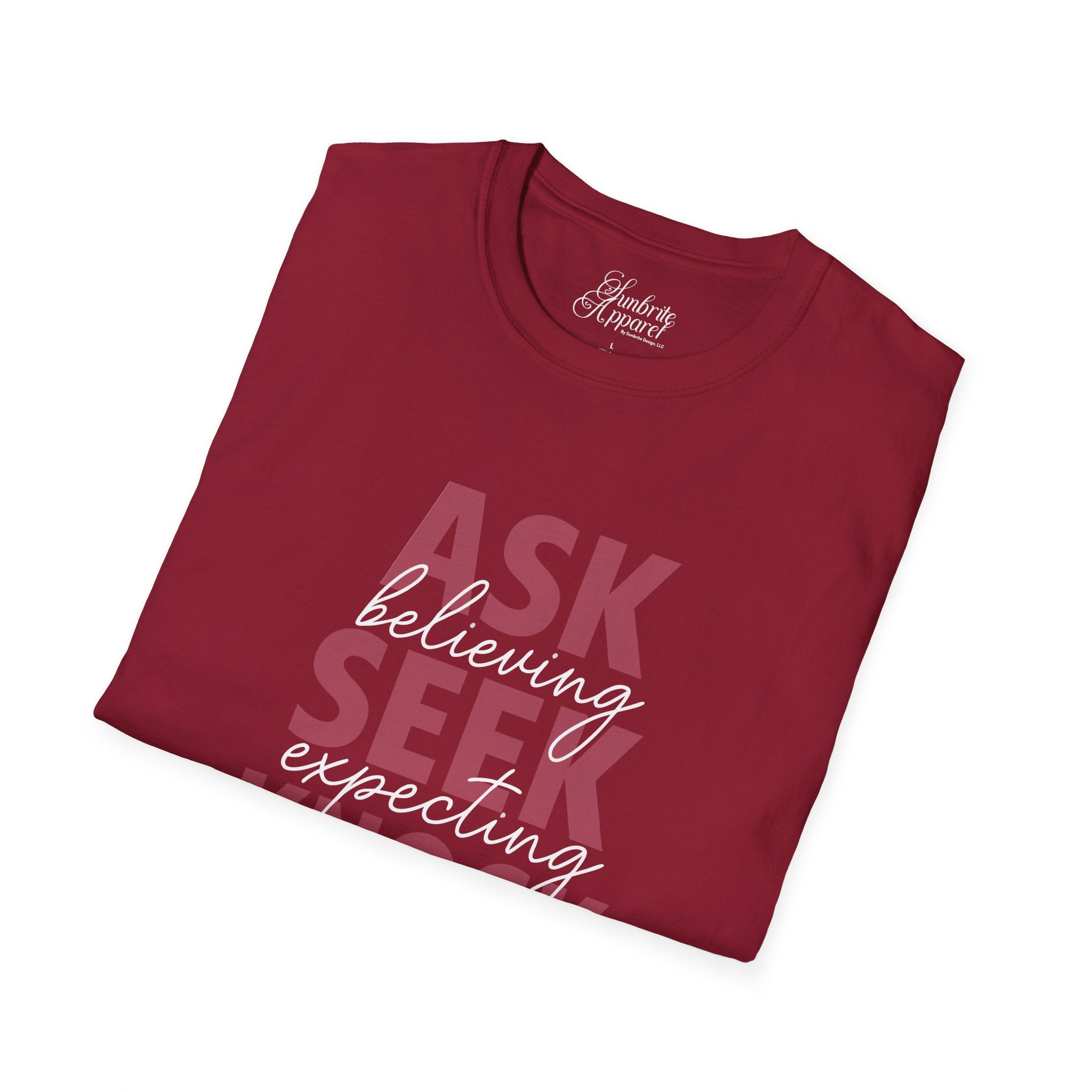 Ask Seek Knock Softstyle T-Shirt