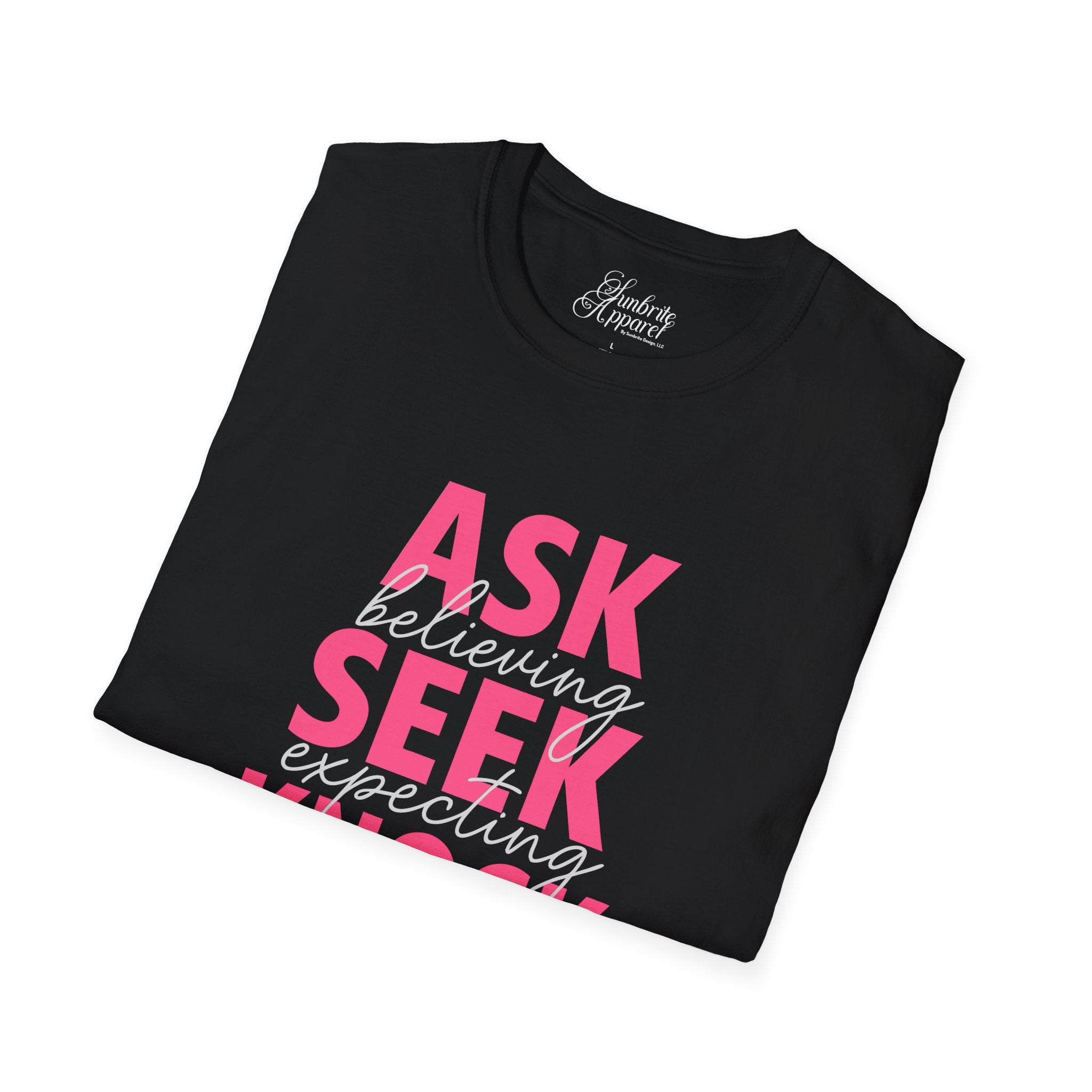 Ask Seek Knock Softstyle T-Shirt