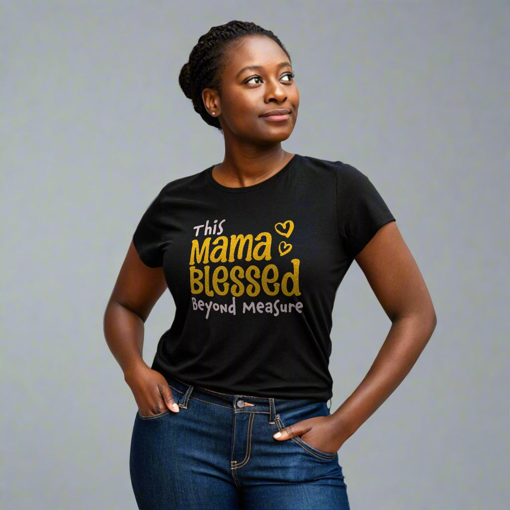 Blessed Mama - Cotton Tee
