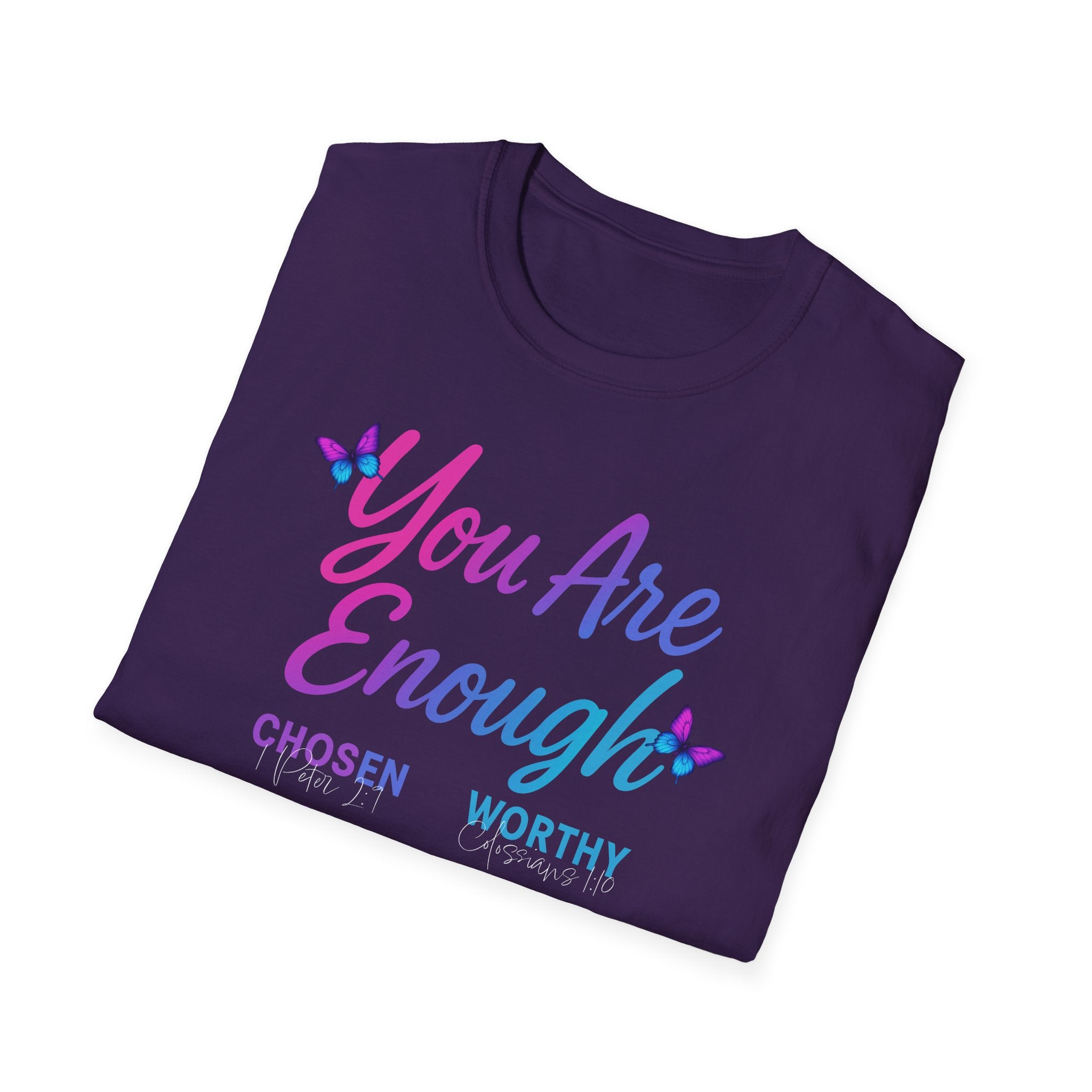 Christian Inspirational T-Shirt - Woman of God: You Are Enough