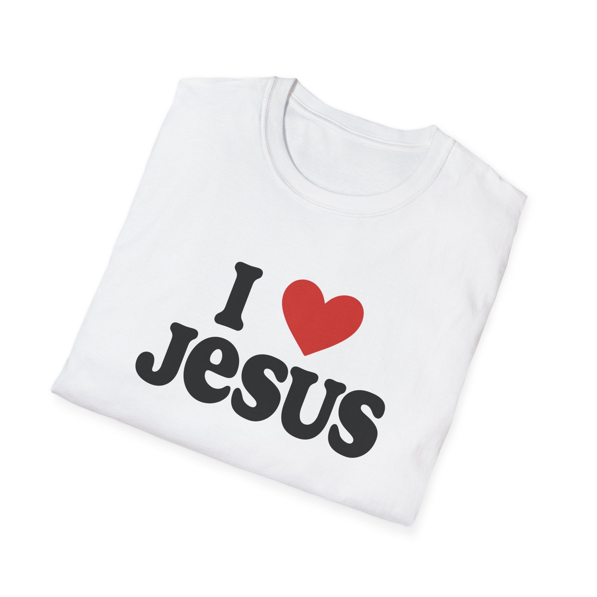Christian T-Shirt I Love Jesus