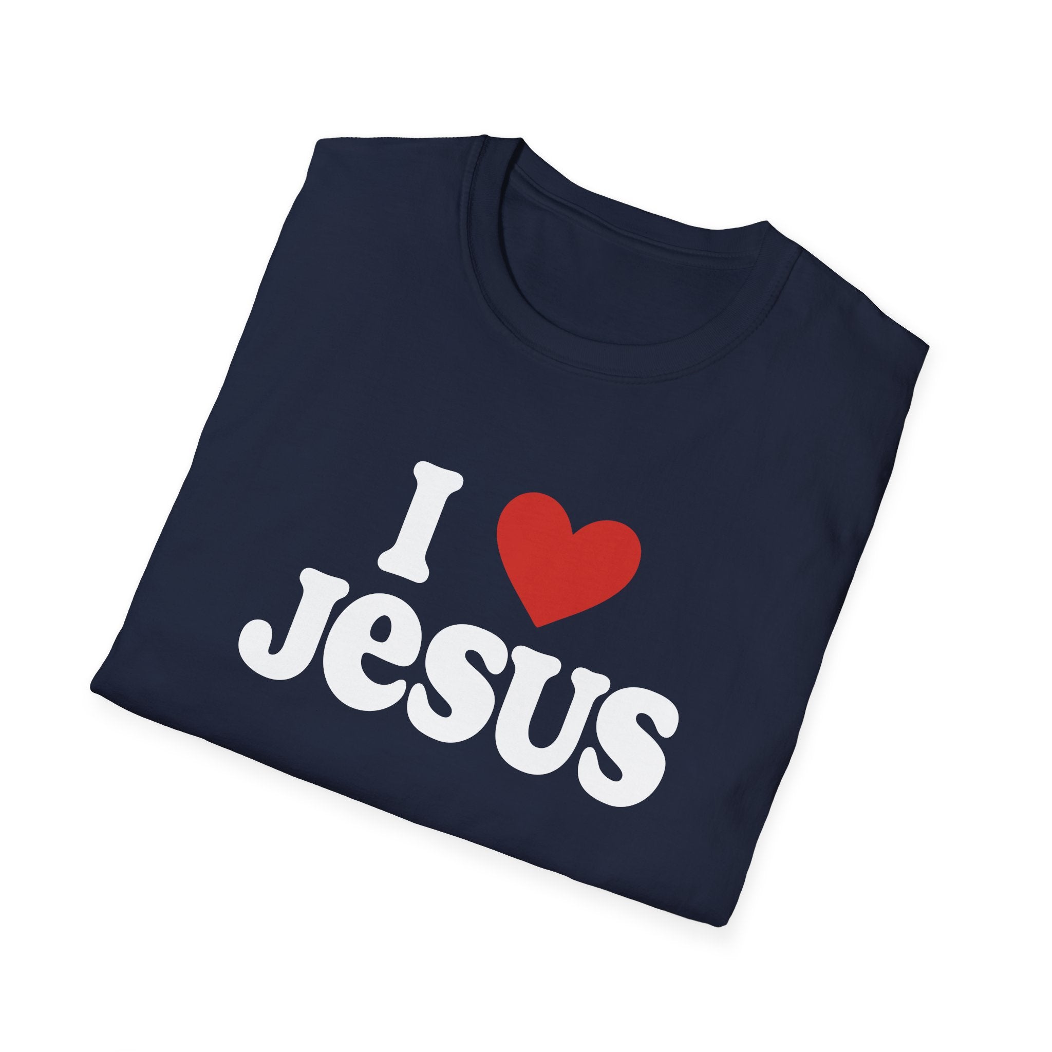 Christian T-Shirt I Love Jesus