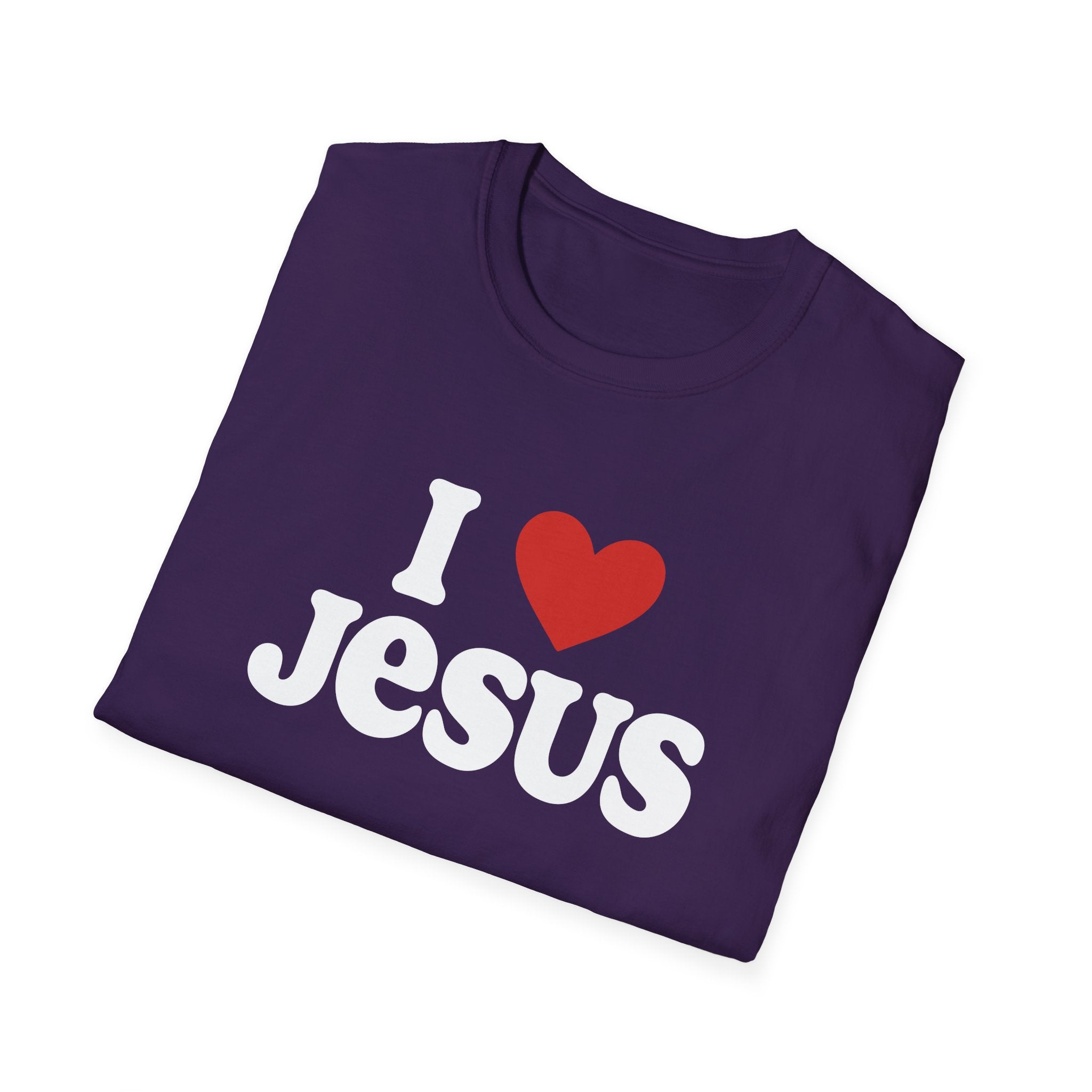 Christian T-Shirt I Love Jesus