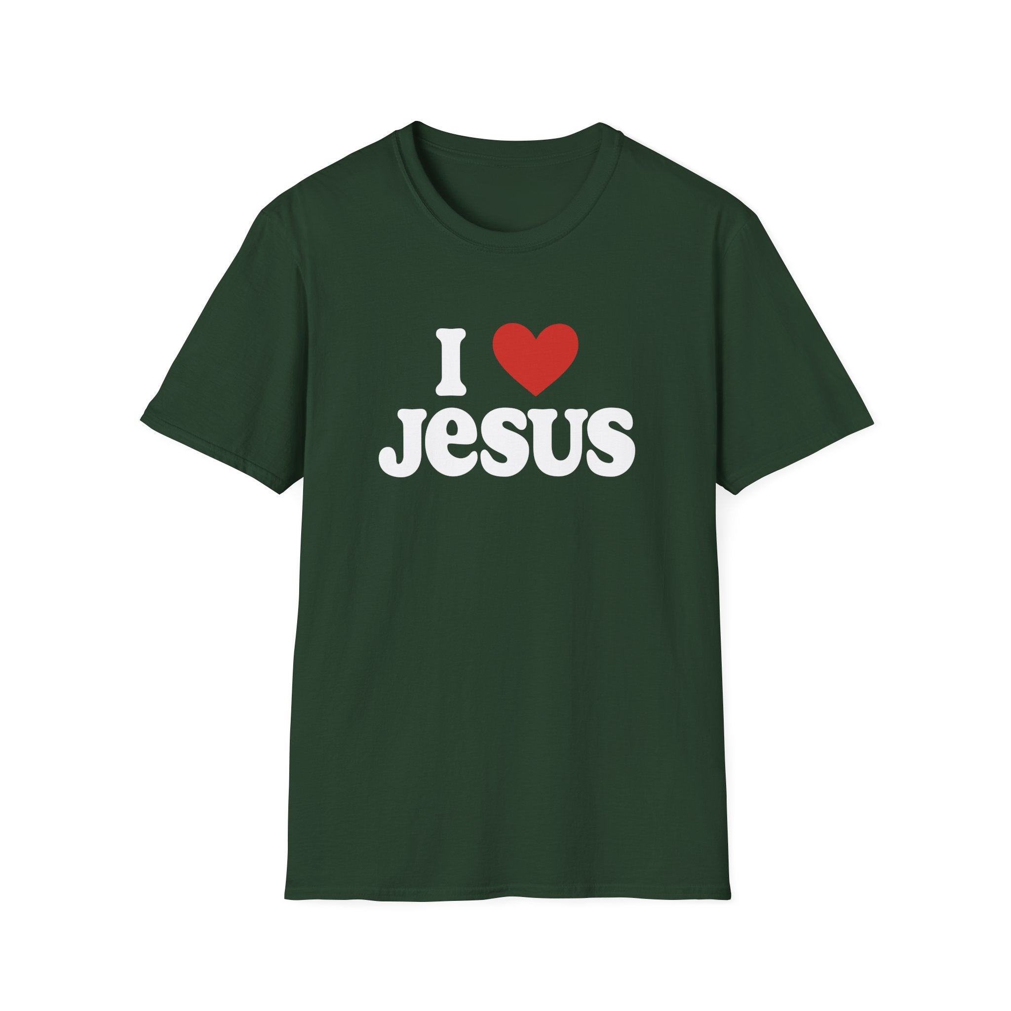 Christian T-Shirt I Love Jesus