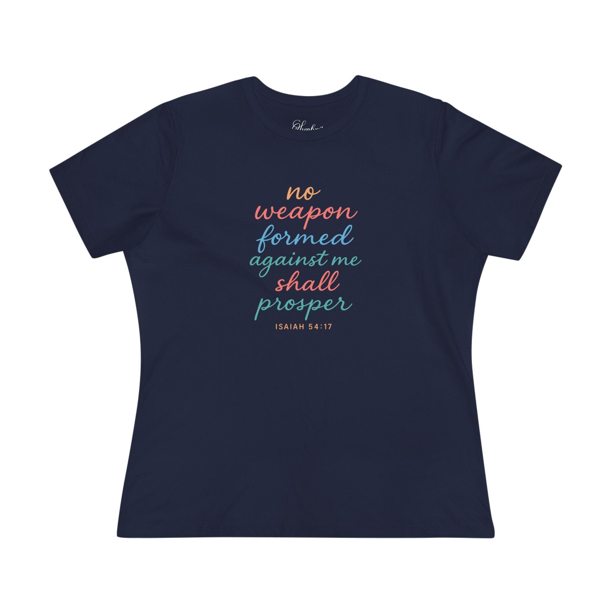 Graphic Tee - No Weapon Formed Against Me Shall Prosper