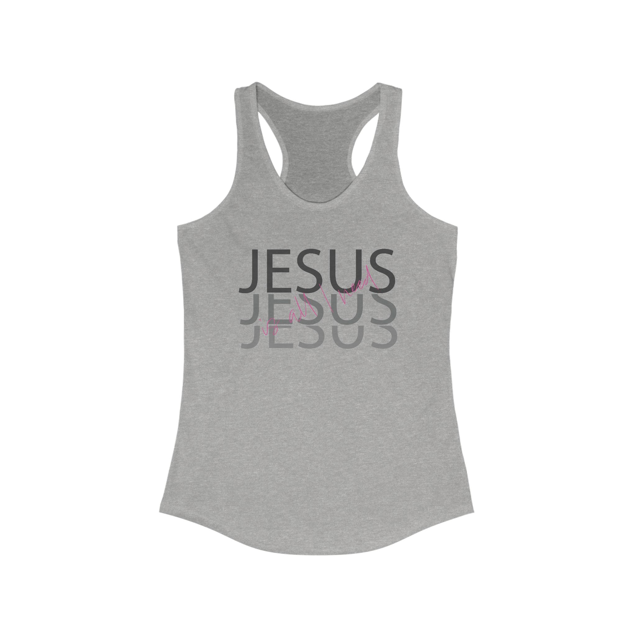 Women's Tank Top - Jesus is all I Need