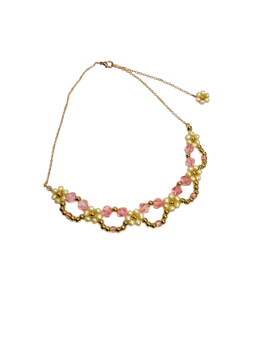 Rosy Bloom Necklace