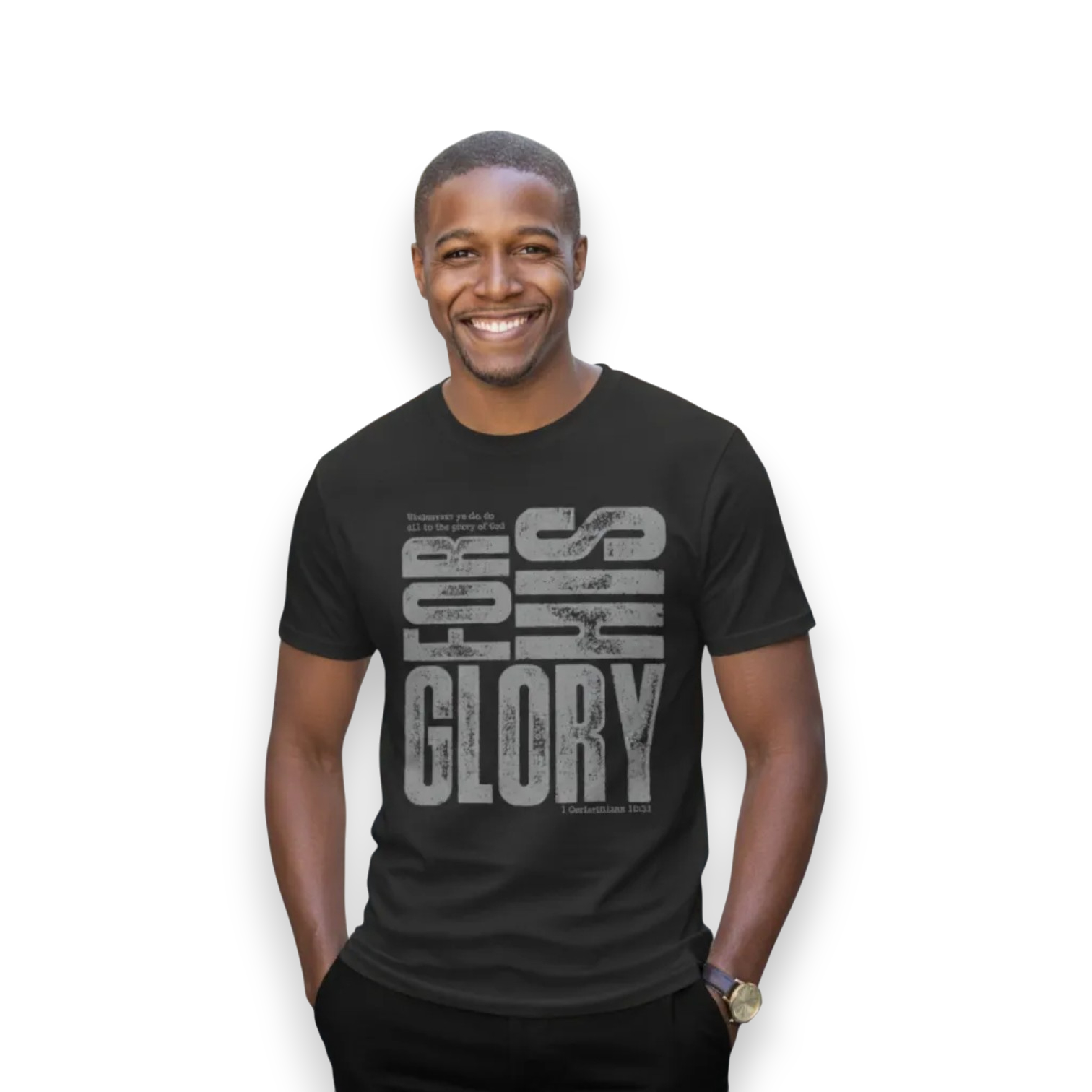 For His Glory Christian Tee