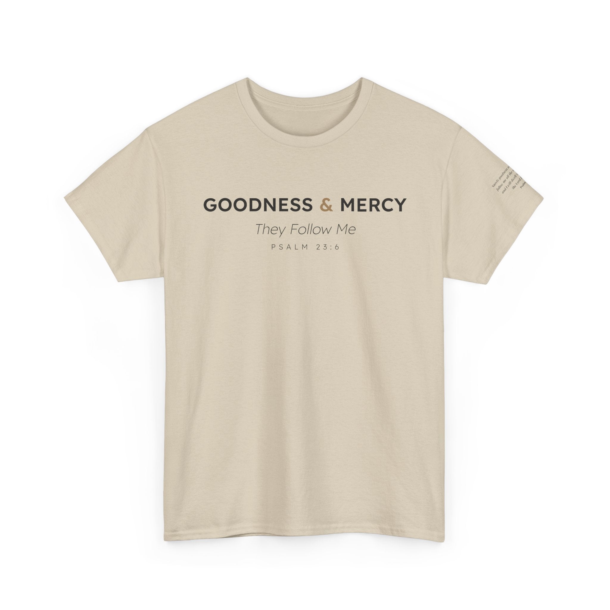 Goodness & Mercy Tee — Psalm 23:6