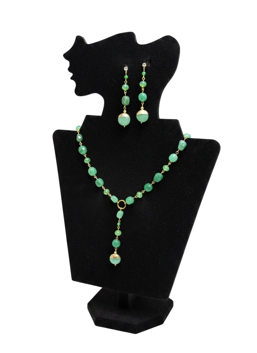 Emerald Glow Earrings