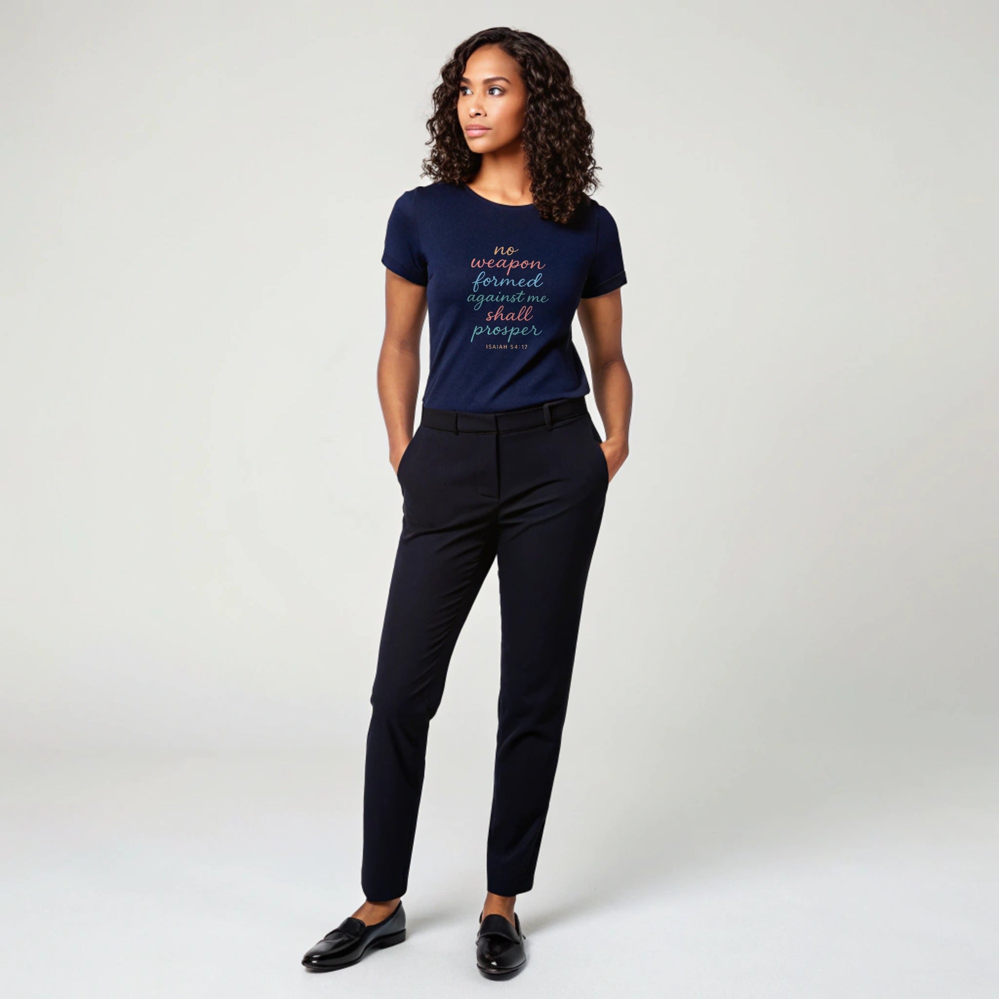Graphic Tee - No Weapon Formed Against Me Shall Prosper