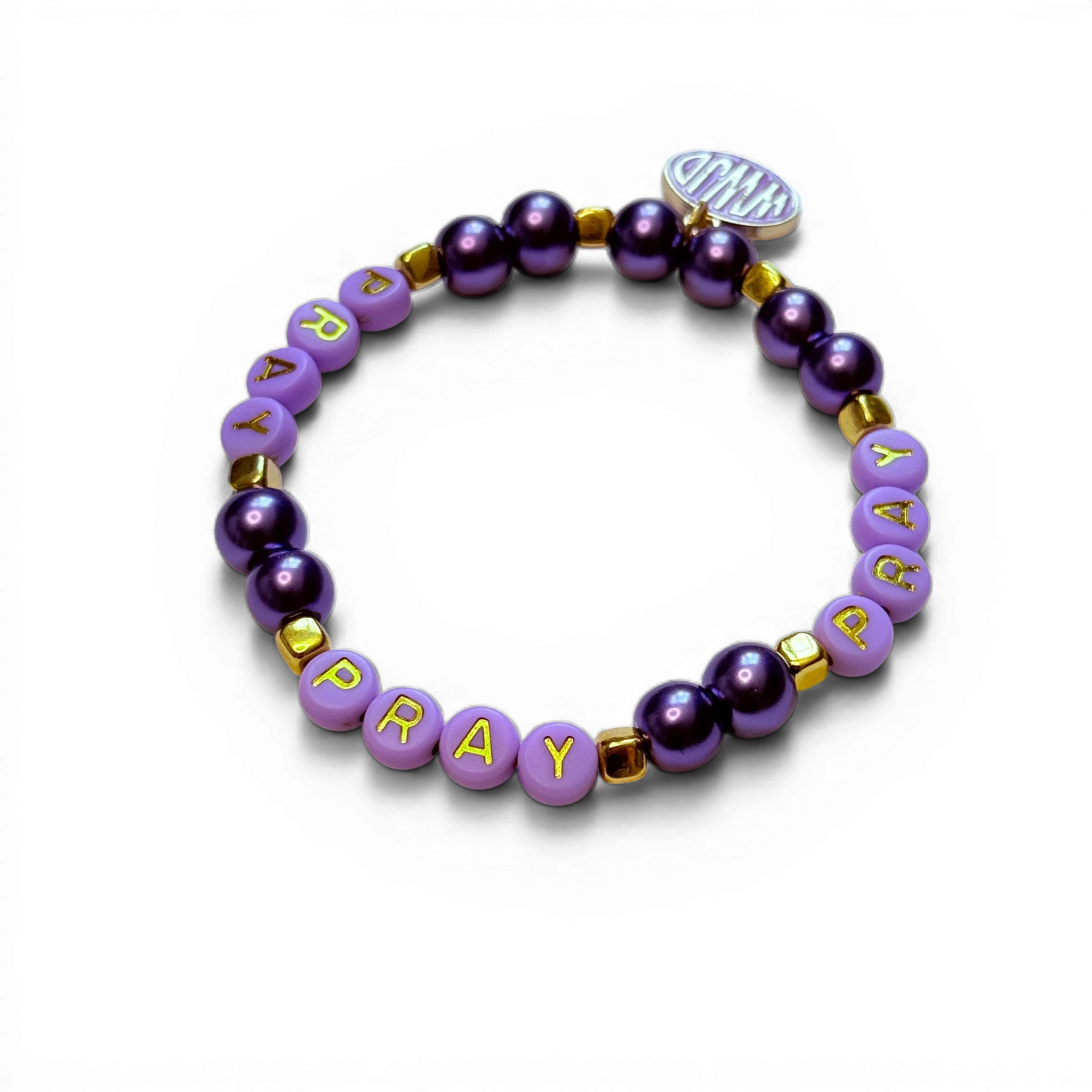 "PRAY" Pearl Bracelets