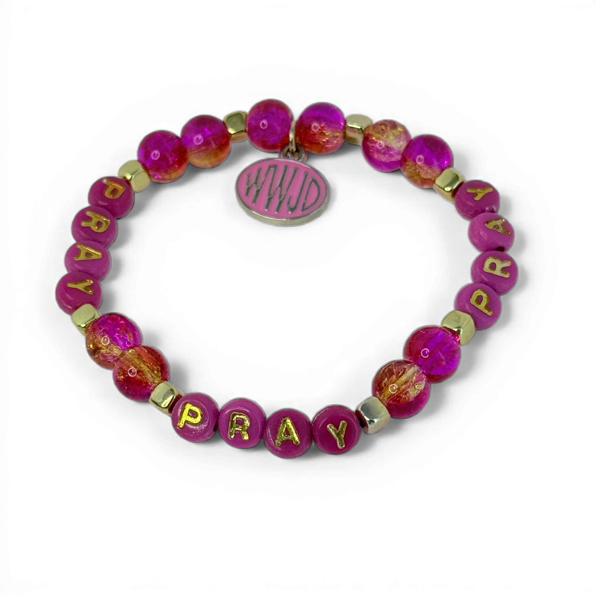 "PRAY" Pearl Bracelets