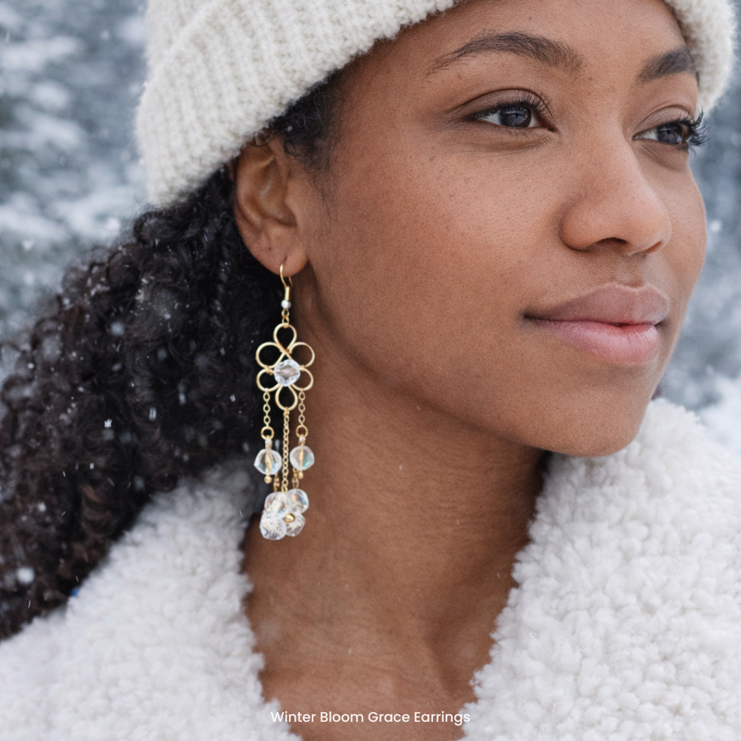 Winter Bloom Grace Earrings