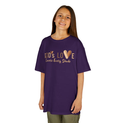 Kids Tee - God's Love Covers Every Shade