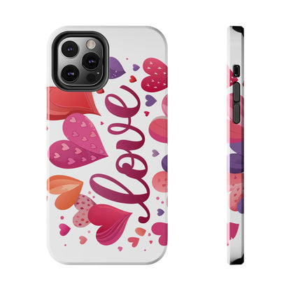 Love & Hearts Tough Valentine Phone Cases