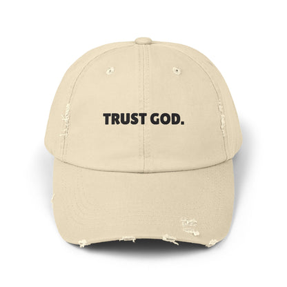 Distressed Cap - Trust God