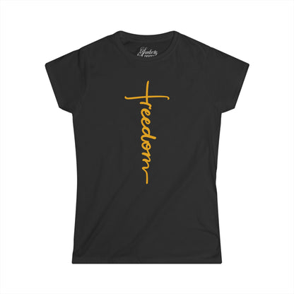 Freedom in Christ – John 8:36 Women's T-Shirt