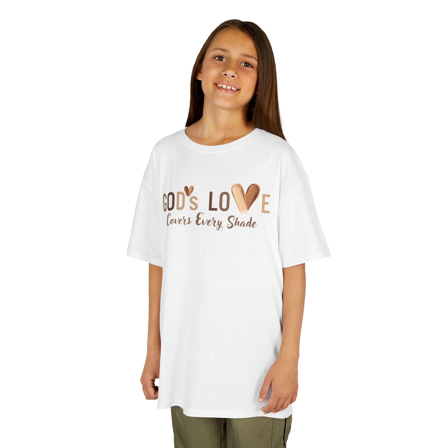 Kids Tee - God's Love Covers Every Shade