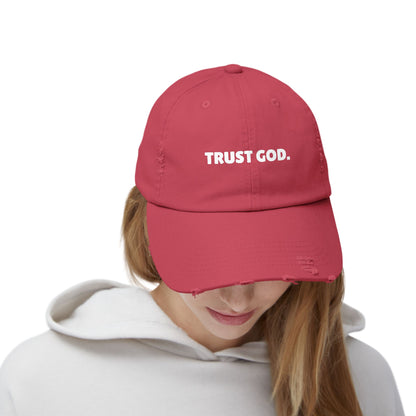 Distressed Cap - Trust God