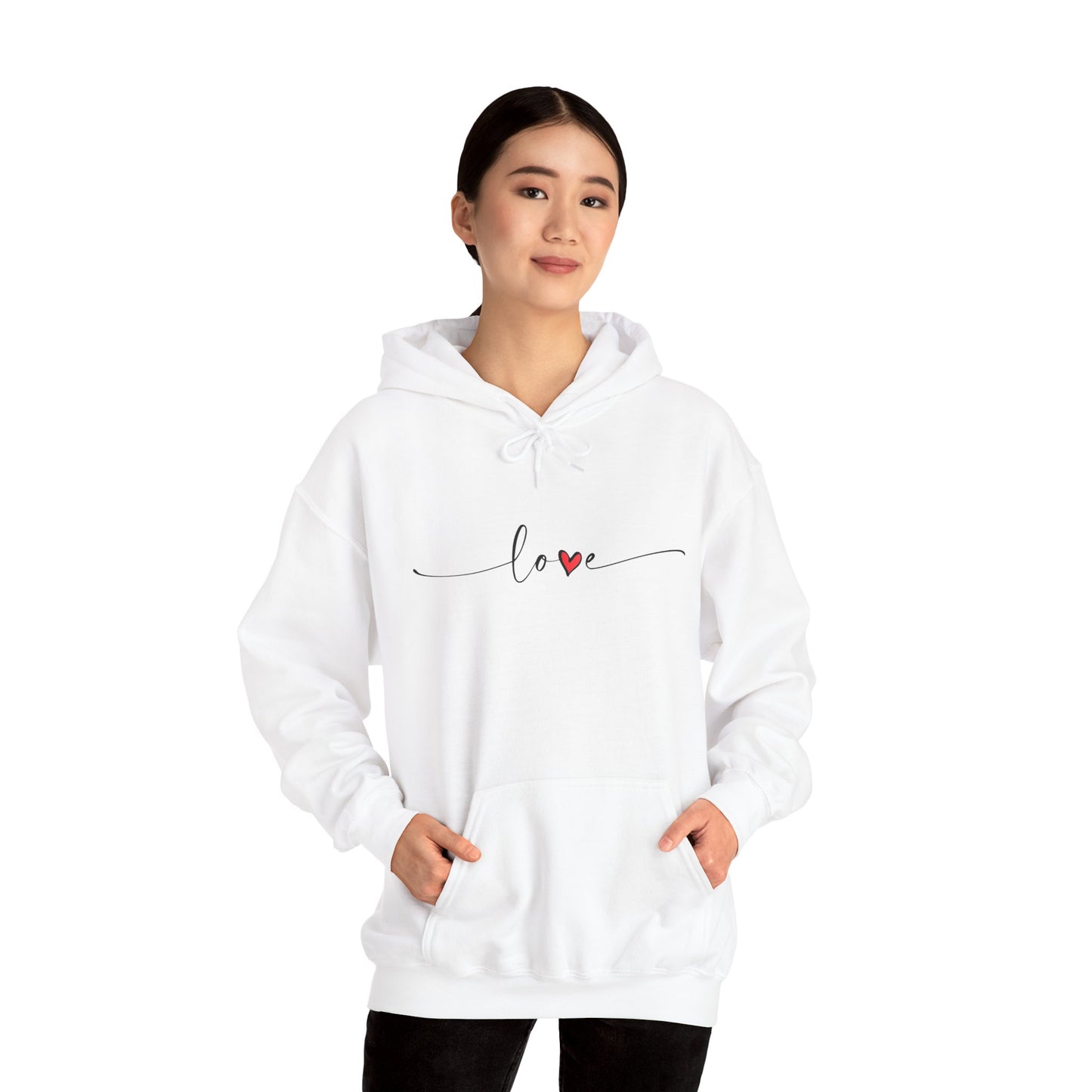 Love Valentine Hooded Sweatshirt