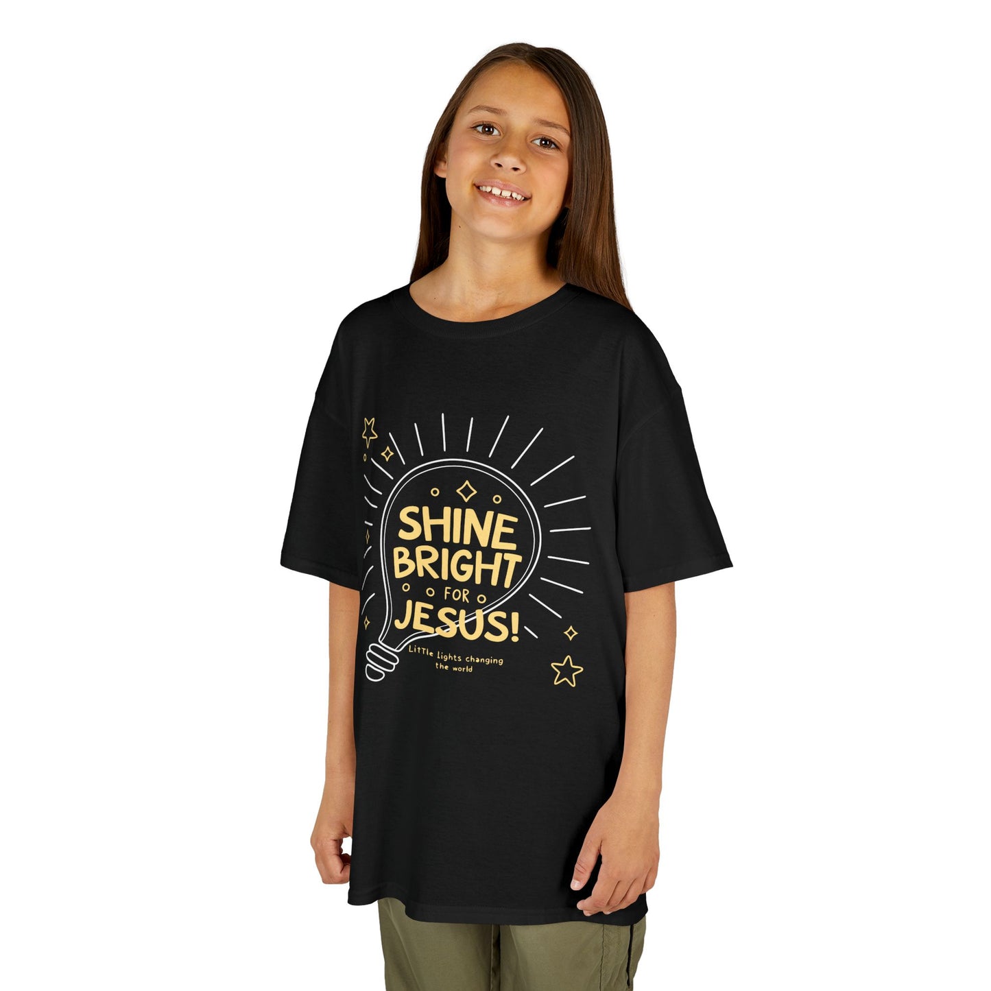 Shine Bright For Jesus - Kids Tee