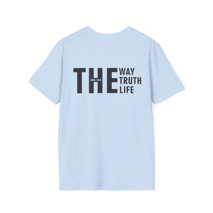 Christian T-Shirt Jesus Is The Way, The Truth, and The Life - John 14:6