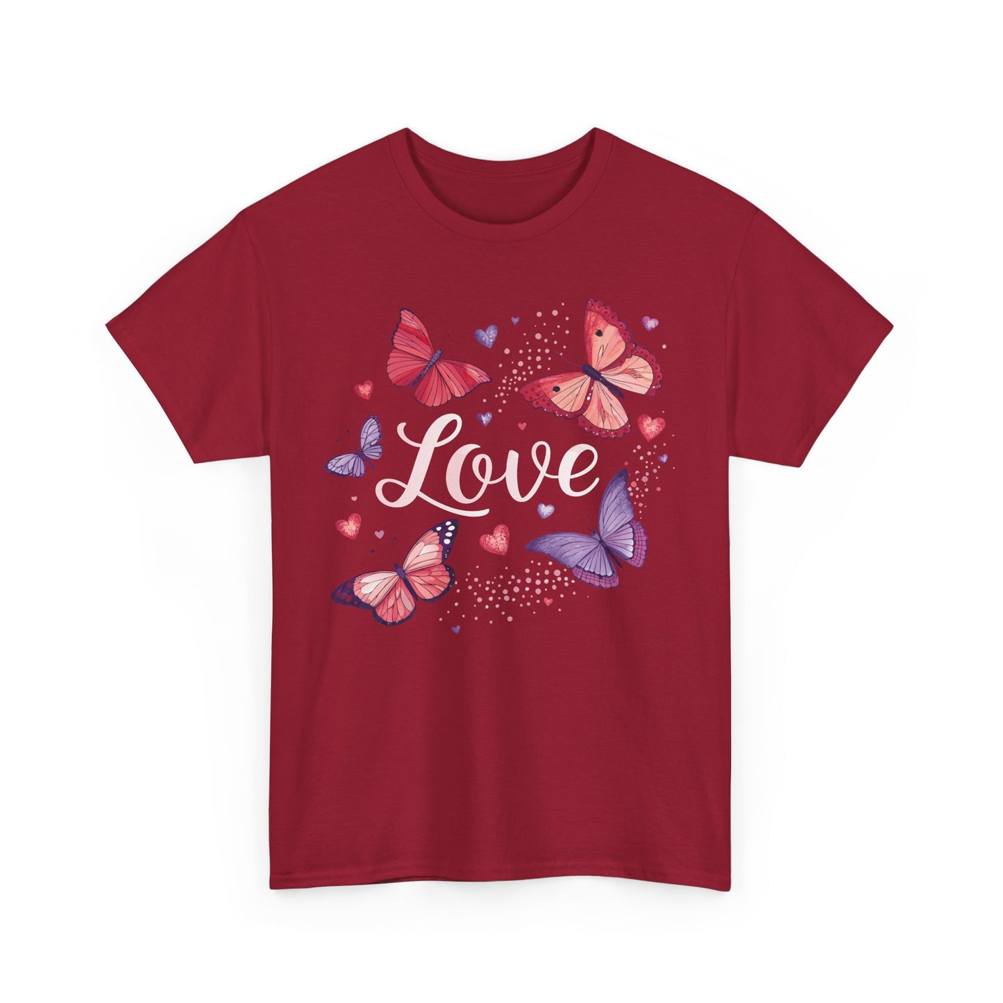 Love Valentine Butterfly T-Shirt