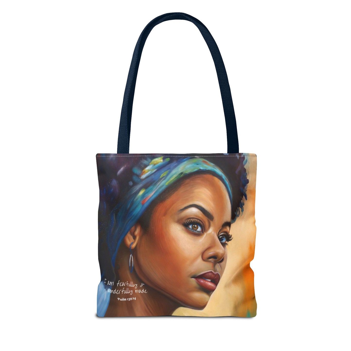 Art Tote Bag - Fearfully & Wonderfully Made Design