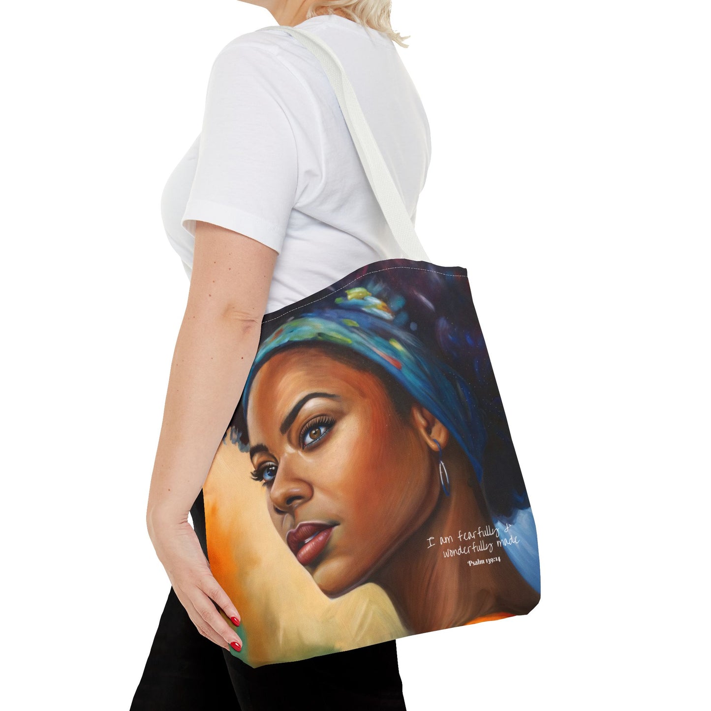 Art Tote Bag - Fearfully & Wonderfully Made Design