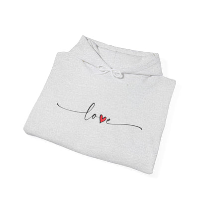 Love Valentine Hooded Sweatshirt