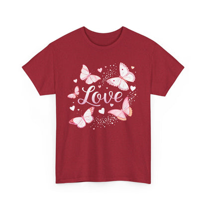 Love Valentine Butterfly T-Shirt