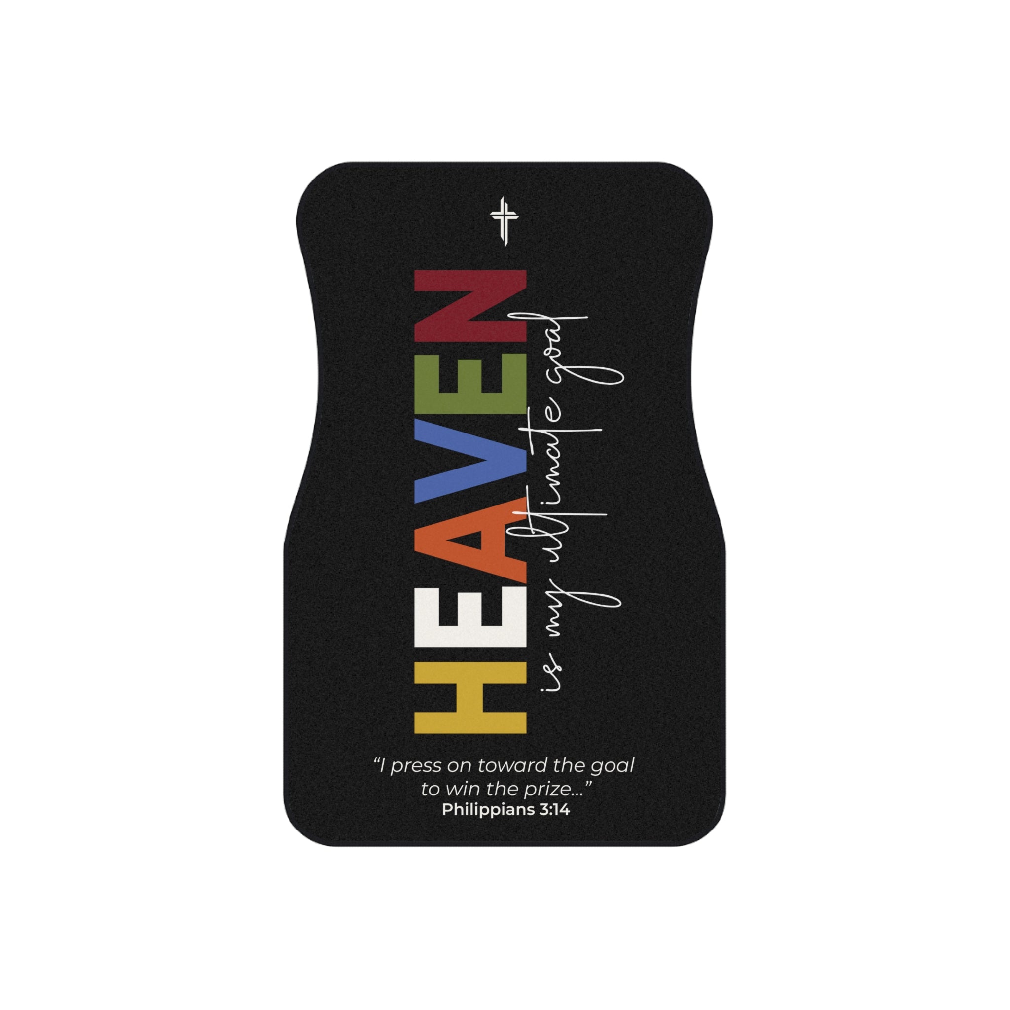 Car Mats - Heaven is my ultimate goal Front 2x Set