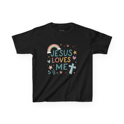 Kids T-Shirt Jesus Loves Me Design