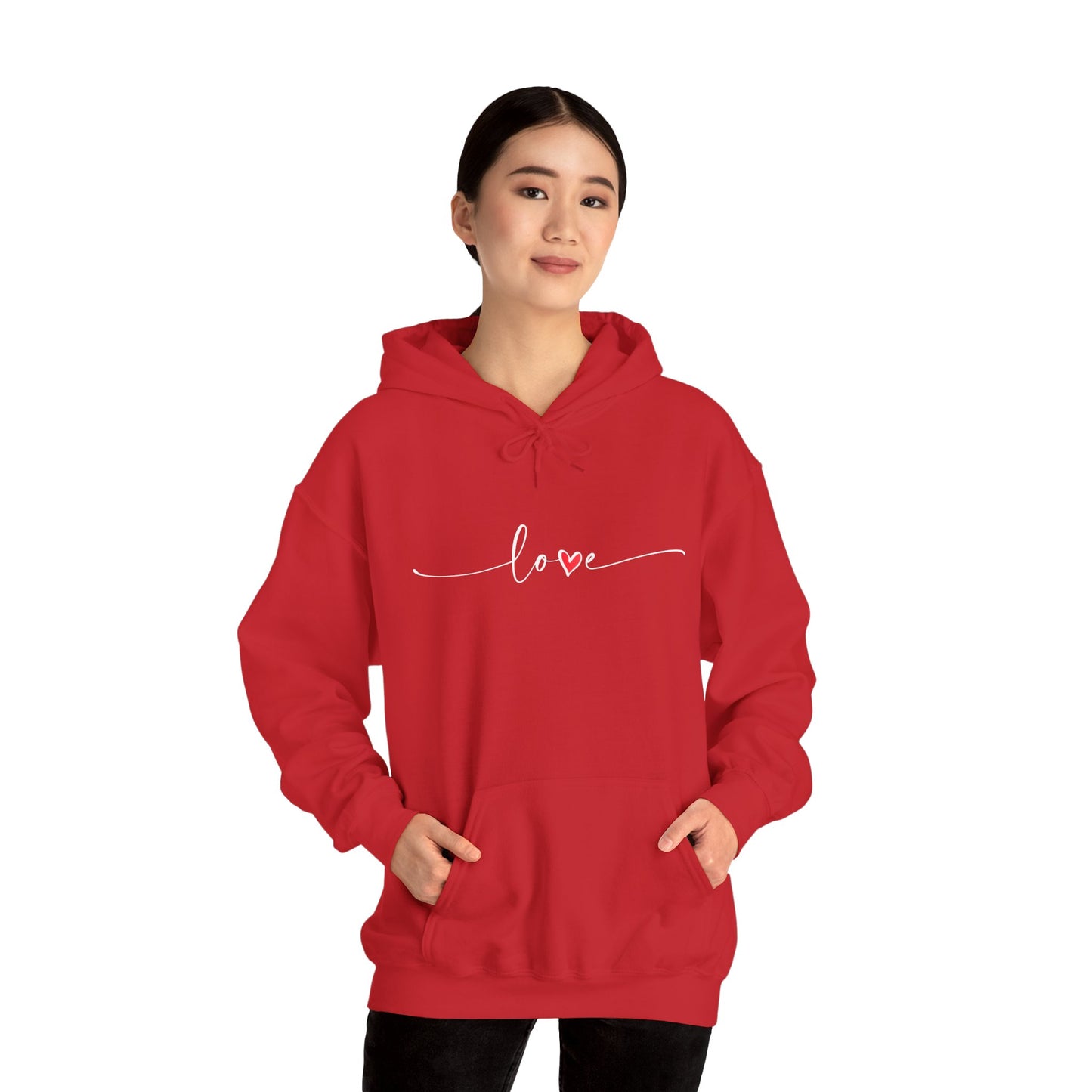 Love Valentine Hooded Sweatshirt