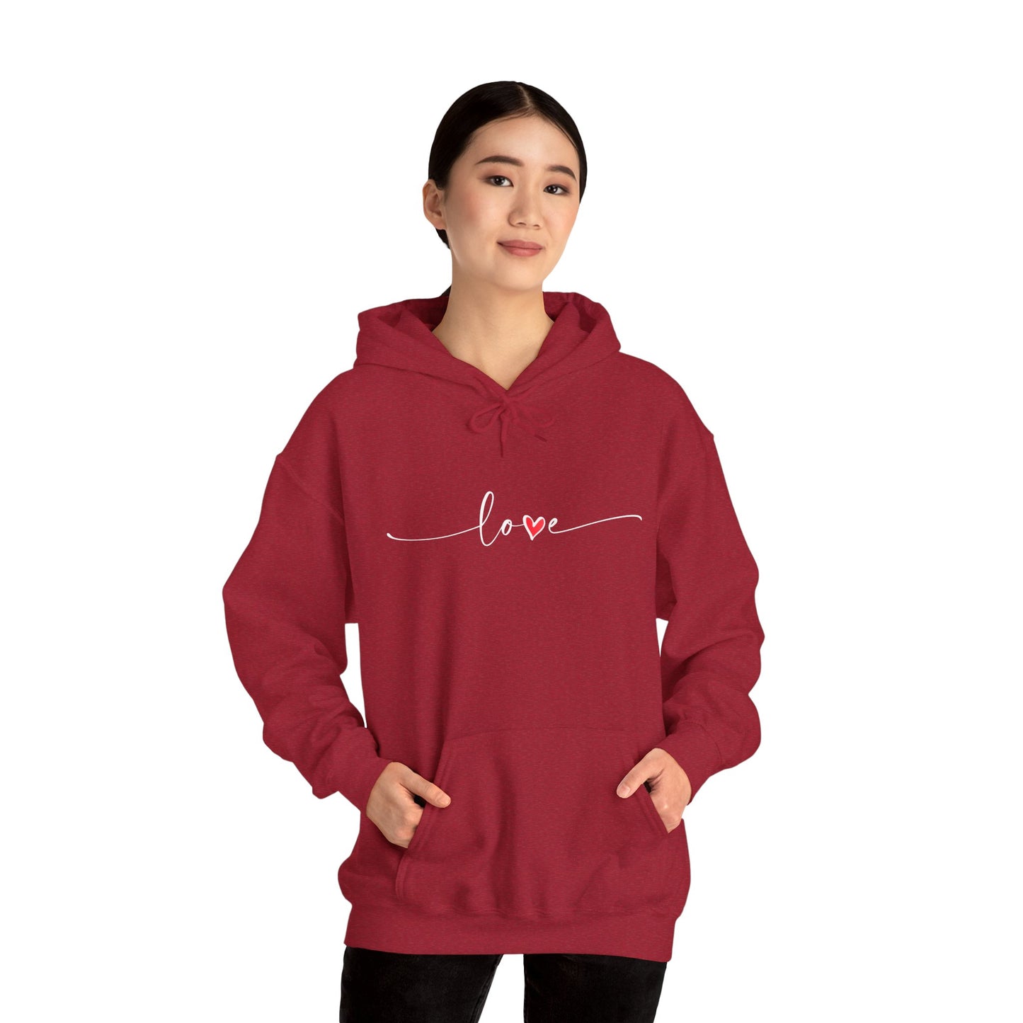 Love Valentine Hooded Sweatshirt