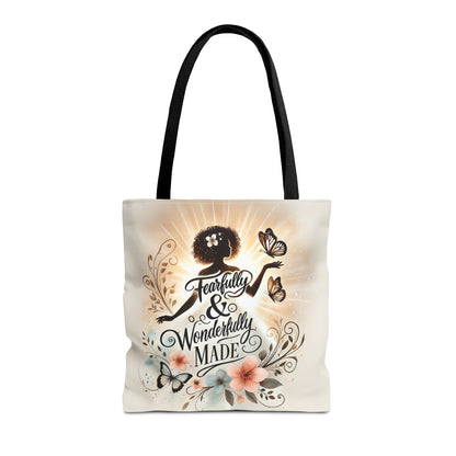 Fearfully & Wonderfully Made Tote Bag