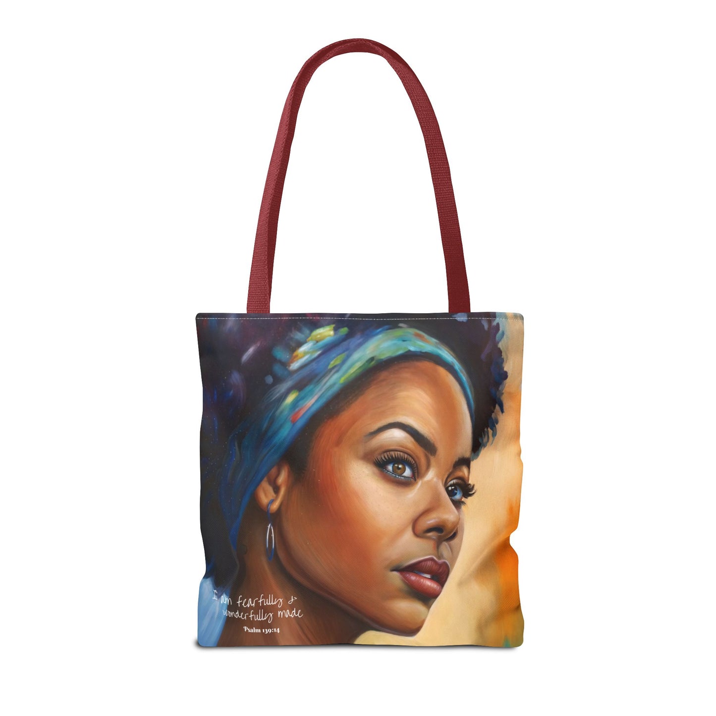 Art Tote Bag - Fearfully & Wonderfully Made Design