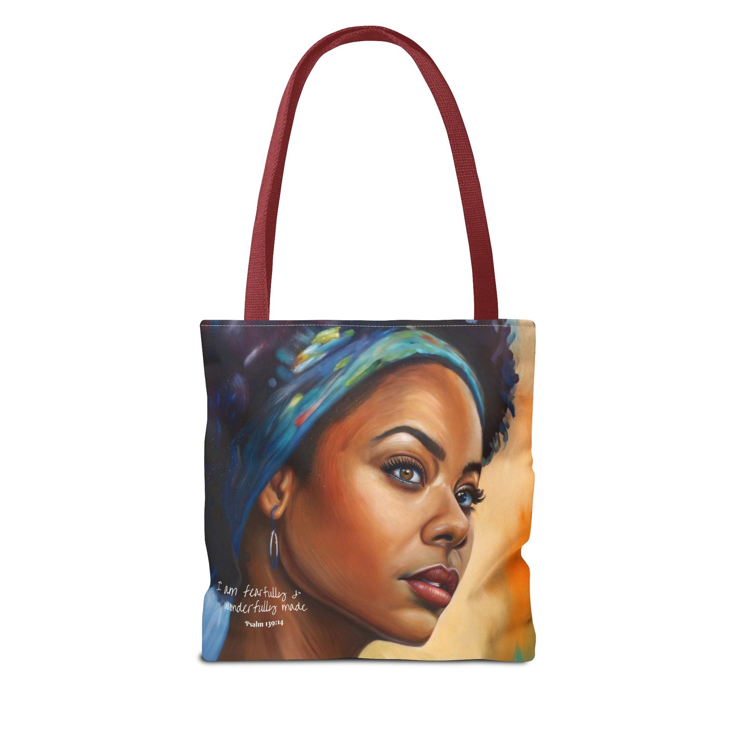 Art Tote Bag - Fearfully & Wonderfully Made Design