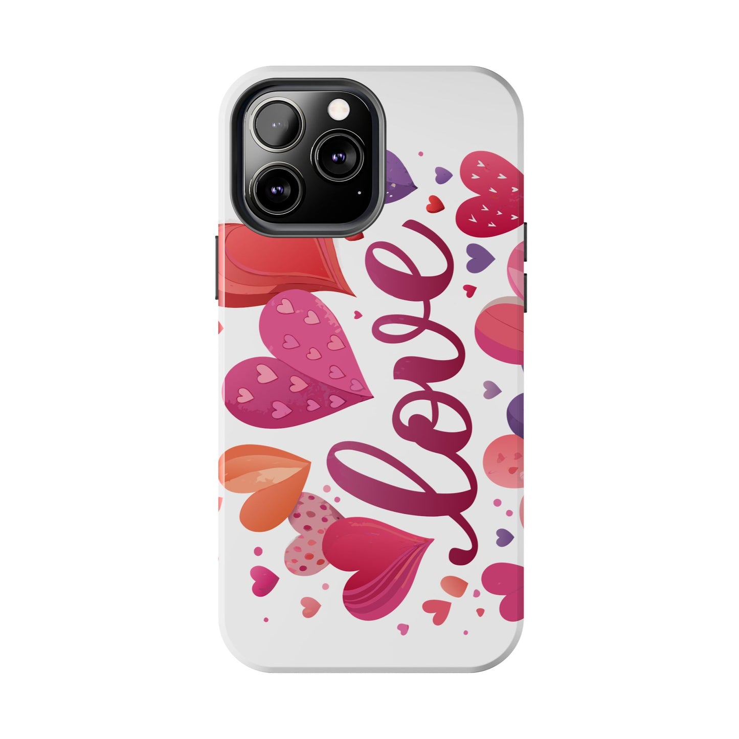 Love & Hearts Tough Valentine Phone Cases