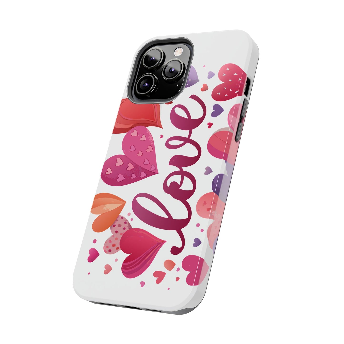 Love & Hearts Tough Valentine Phone Cases