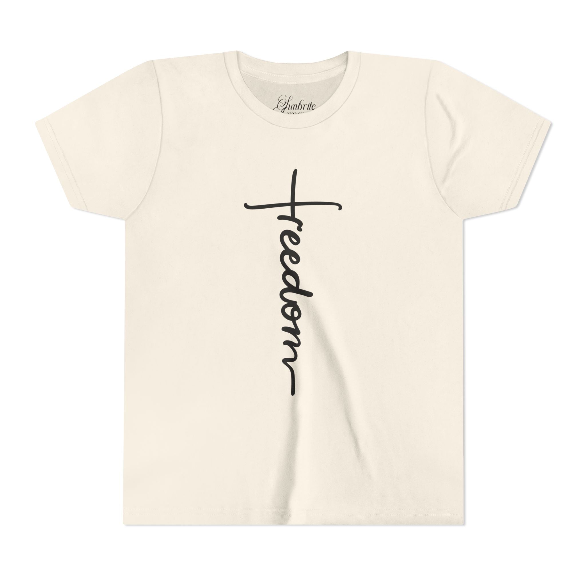 Christian Youth Tee - Freedom in Christ Design