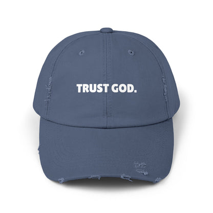 Distressed Cap - Trust God