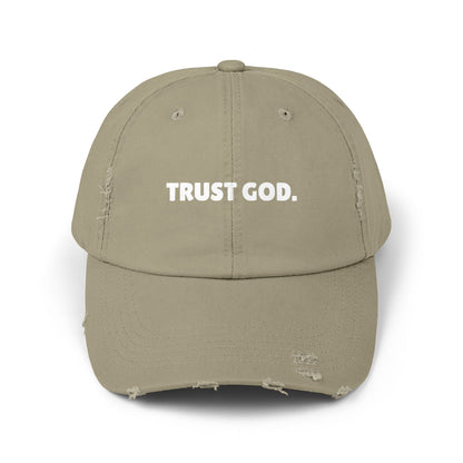 Distressed Cap - Trust God