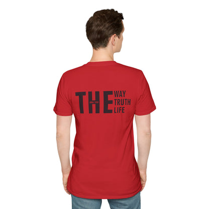 Christian T-Shirt Jesus Is The Way, The Truth, and The Life - John 14:6